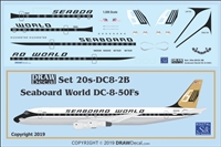 1:200 Seaboard World Douglas DC-8-54F