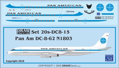 1:200 Pan American Douglas DC-8-62