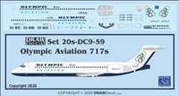 1:200 Olympic Aviation Boeing 717-200