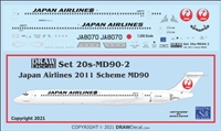 1:200 Japan Airlines McDD MD-90-30