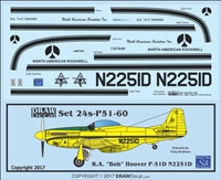 1:24 N.A. P-51D Mustang  (R.A. "Bob" Hoover N2251D)