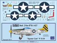 1:24 N.A. P-51D Mustang  "Spam Can"