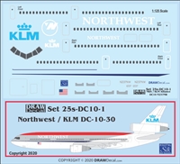 1:125 Northwest Airlines / KLM McDD DC-10-30