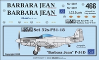 1:32 N.A. P-51D Mustang  'Barbara Jean'