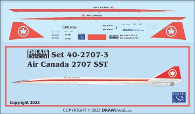 1:400 Air Canada Boeing 2707 SST