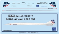 1:400 British Airways 'Landor' Boeing 2707 SST