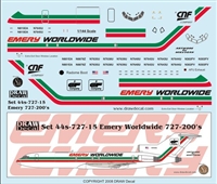 1:144 Emery Worldwide Boeing 727-200F