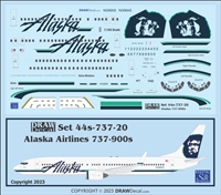 1:144 Alaska Airlines Boeing 737-900