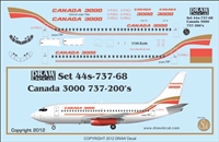 1:144 Canada 3000 Boeing 737-200