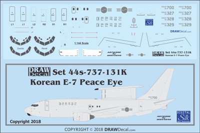 1:144 Republic of Korea Air Force Boeing E-7 'Peace Eye'