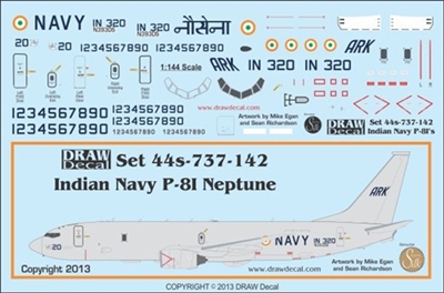 1:144 Indian Navy P-8I Neptune