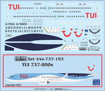 1:144 TUI Airways Boeing 737-800