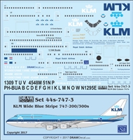 1:144 KLM Boeing 747-200B / -200SUD / -300