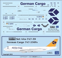 1:144 German Cargo Boeing 747-230F