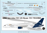 1:144 Ryan International Boeing 757-200
