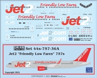 1:144 Jet2 'Friendly Low Fares' Boeing 757-200