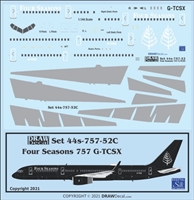 1:144 Four Seasons Boeing 757-200 with Corogard