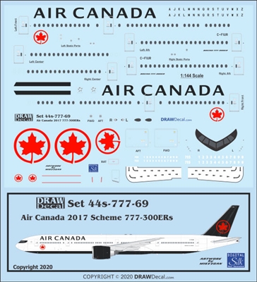 1:144 Air Canada (2017 cs)  Boeing 777-300ER