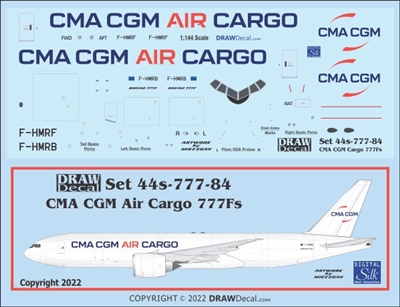 1:144 CMA CGM Air Cargo Boeing 777-2F