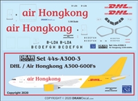 1:144 Air Hong Kong / DHL Airbus A.300-600F