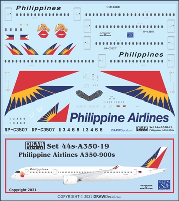 1:144 Philippine Airlines Airbus A.350-900