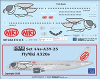 1:144 FlyNiki Airbus A.320