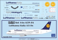 1:144 Lufthansa Italia Airbus A.319