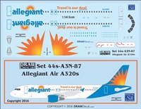 1:144 Allegiant Air Airbus A.320