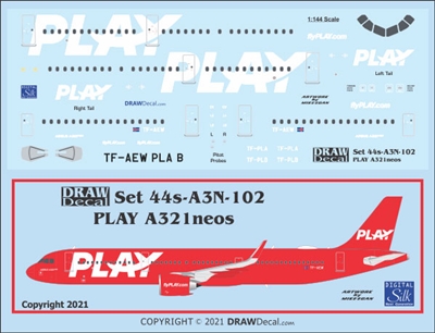 1:144 PLAY Airbus A.321NEO