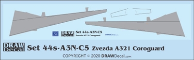 1:144 Airbus A.321 Corogard (Zvezda Kit)