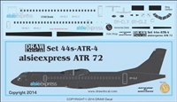 1:144 Alisie Express ATR72