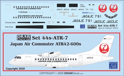1:144 Japan Air Commuter ATR42