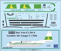 1:144 Lynden Air Cargo C-130's