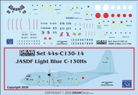 1:144 Japan Air Self Defence Force C-130H Hercules (blue cs)