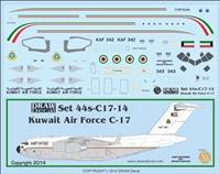 1:144 Kuwait Air Force McDD C17 Globemaster III