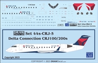 1:144 Delta Connection Canadair CRJ-200