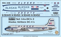1:144 Alaska Airlines Douglas DC-4
