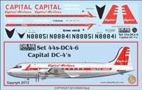 1:144 Capital Airlines Douglas DC-4