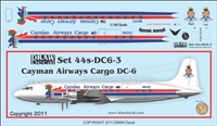 1:144 Cayman Airways Cargo Douglas DC-6