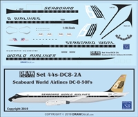 1:144 Seaboard World Airlines Douglas DC-8-54F