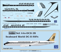 1:144 Seaboard World Douglas DC-8-54F