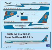 1:144 Trans Caribbean Douglas DC-8-61CF