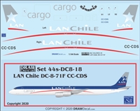 1:144 LAN Chile Cargo Douglas DC-8-71F