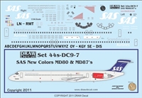 1:144 SAS McDD MD-80 / MD-87