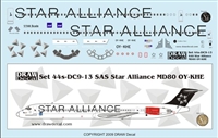 1:144 SAS 'Star Alliance' McDD MD-80
