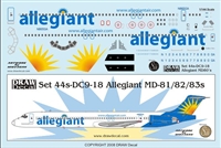 1:144 Allegiant Air McDD MD-80