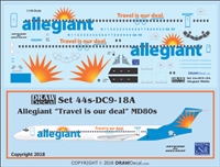 1:144 Allegiant Air McDD MD-80 'Travel is our Deal'
