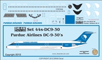 1:144 Purdue Airlines Douglas DC-9-30
