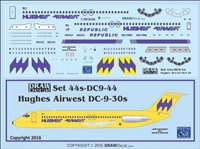 1:144 Hughes Airwest Douglas DC-9-30