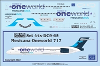 1:144 Mexicana Click 'OneWorld'  Boeing 717-200